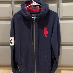 Men’s polo hoodie